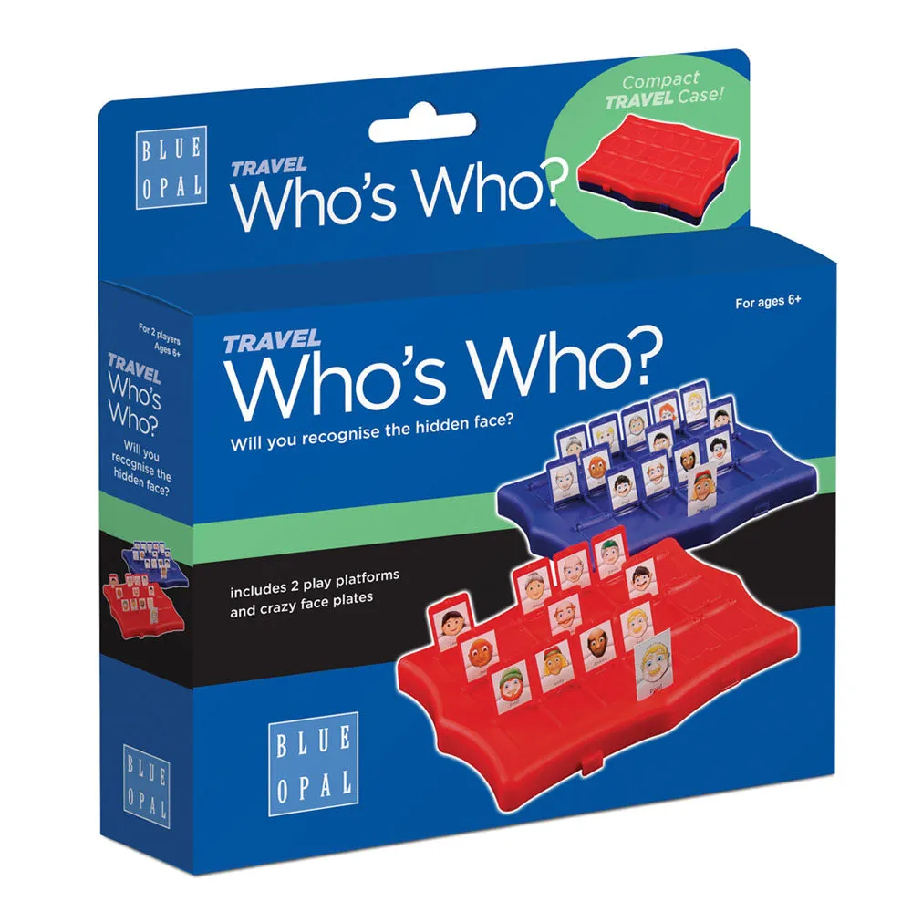 Blue Opal Travel Whos Who Game