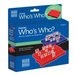 Blue Opal Travel Whos Who Game