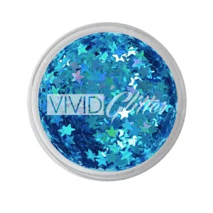 Blue Stars Glitter