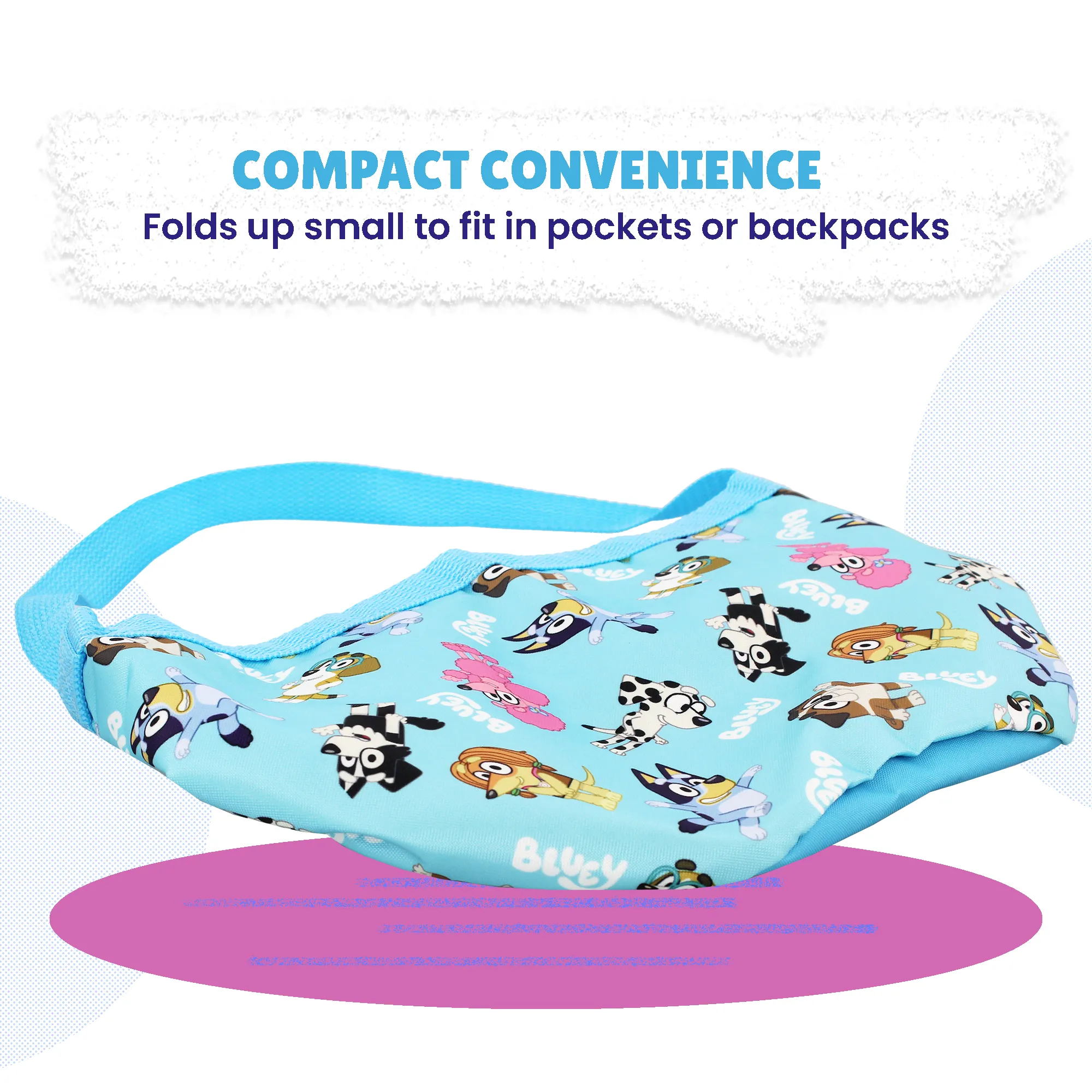 Bluey Party Time Bucket Tote Bag