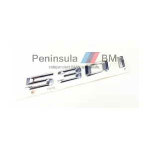 BMW '530i' Badge Emblem Lettering Boot Trunk 5' F10 Genuine 51147284522