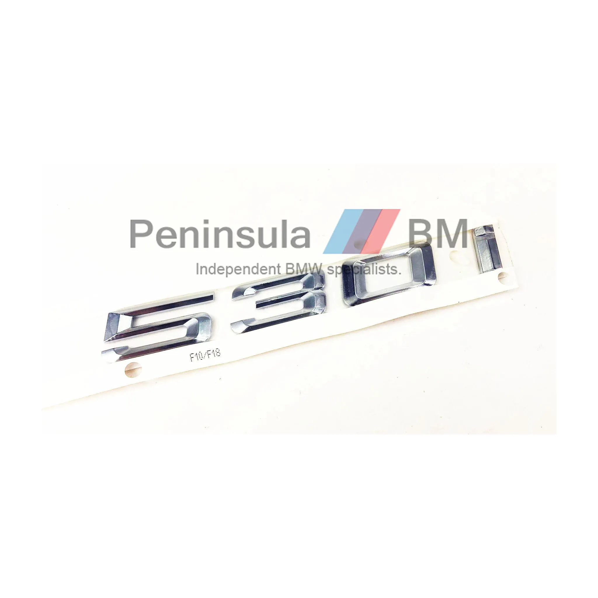 BMW '530i' Badge Emblem Lettering Boot Trunk 5' F10 Genuine 51147284522