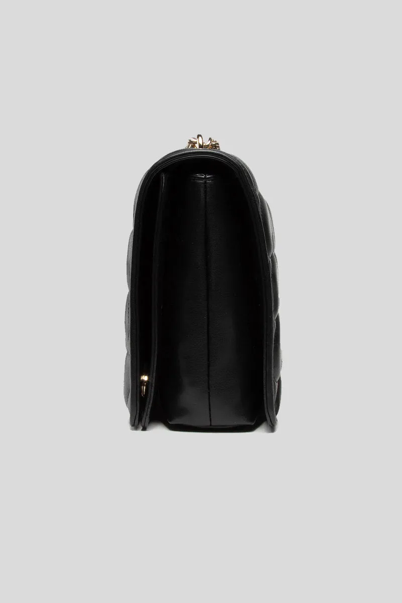 Borsa Quilted Pu - Nero