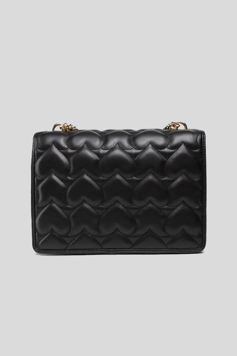 Borsa Quilted Pu - Nero