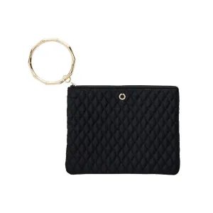 Bracelet Pouch Black Clutch Bag
