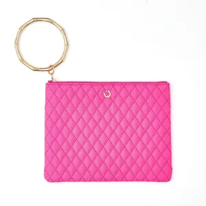Bracelet Pouch Tickled Pink Clutch Bag