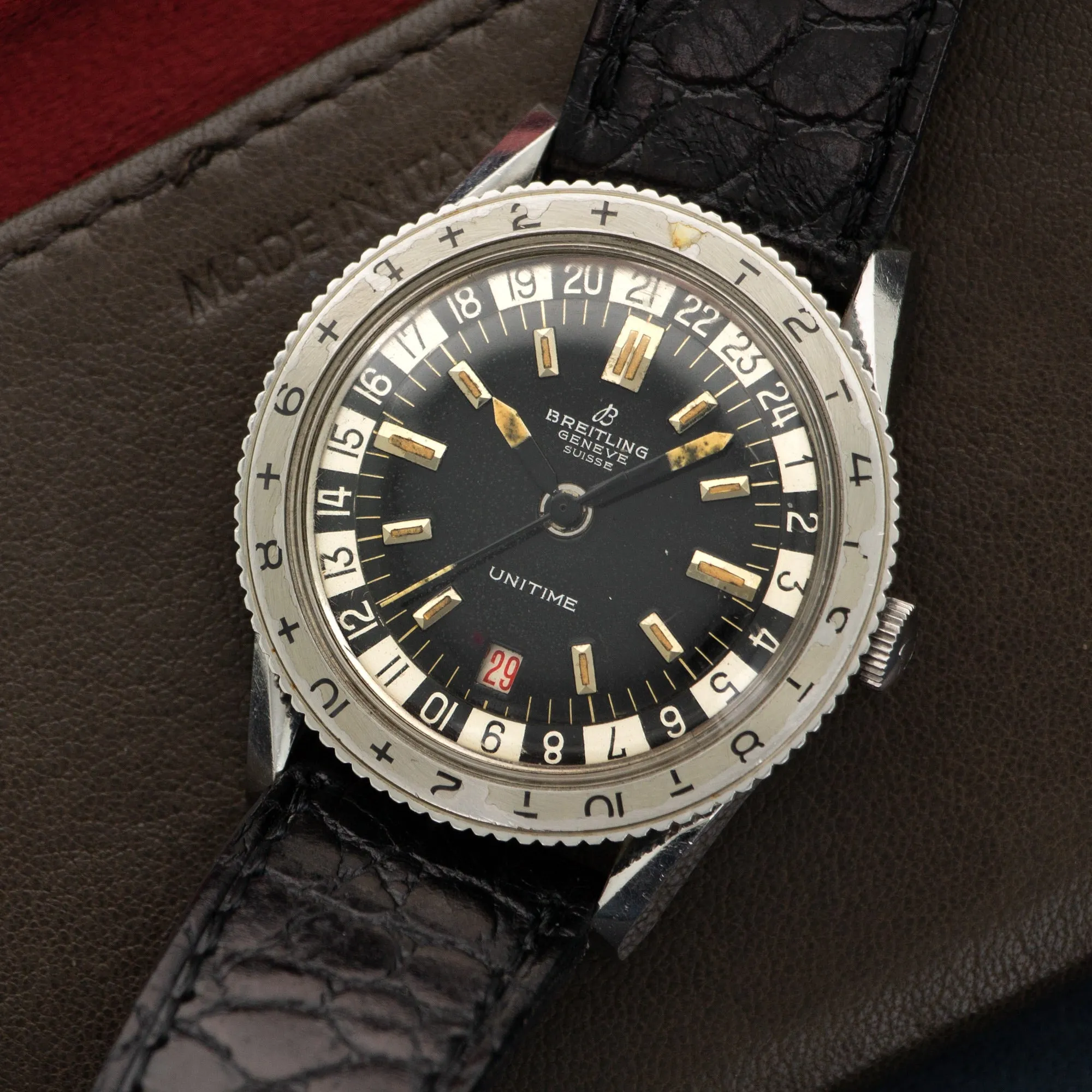 Breitling Unitime 24 Hour GMT Watch Ref. 2610