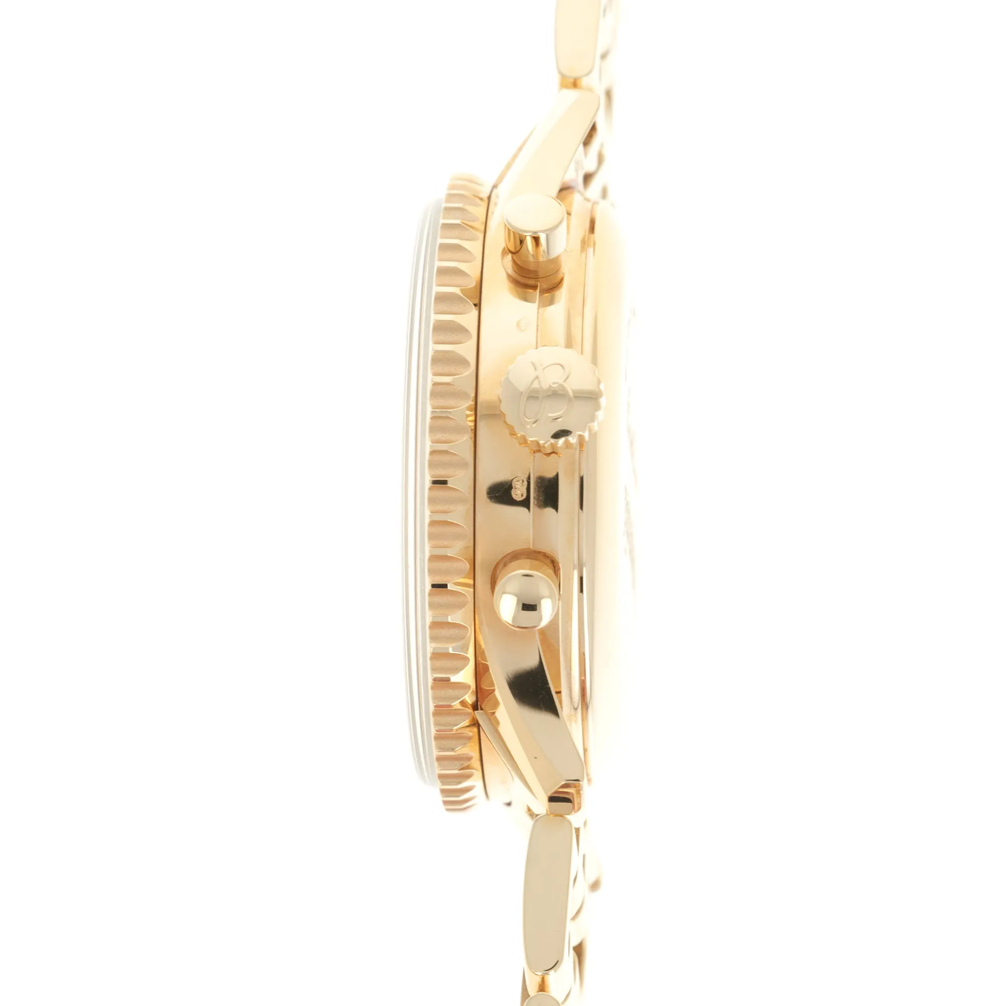 Breitling Yellow Gold Montbrilliant Spatiographe Watch