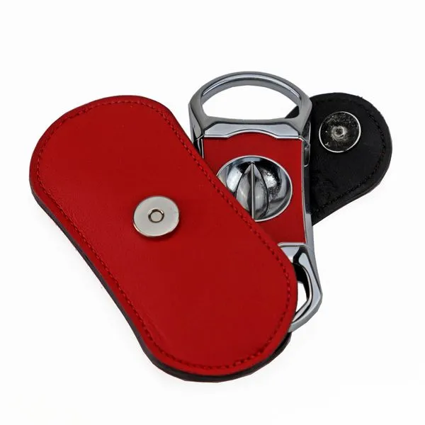 Brizard and Co. The "V" Cutter - Red and Black Leather