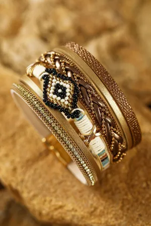 Bronze Layer Bracelt