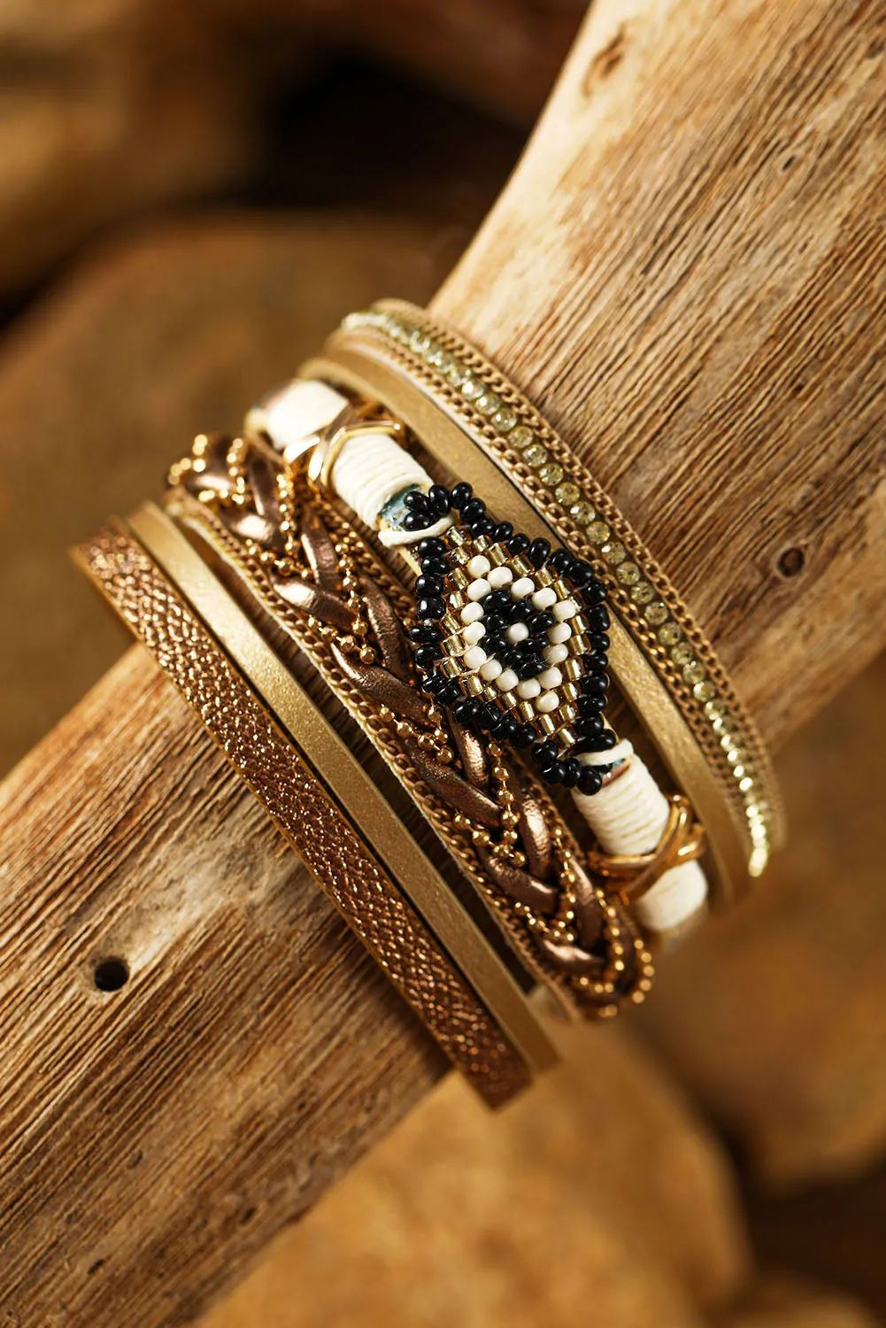 Bronze Layer Bracelt