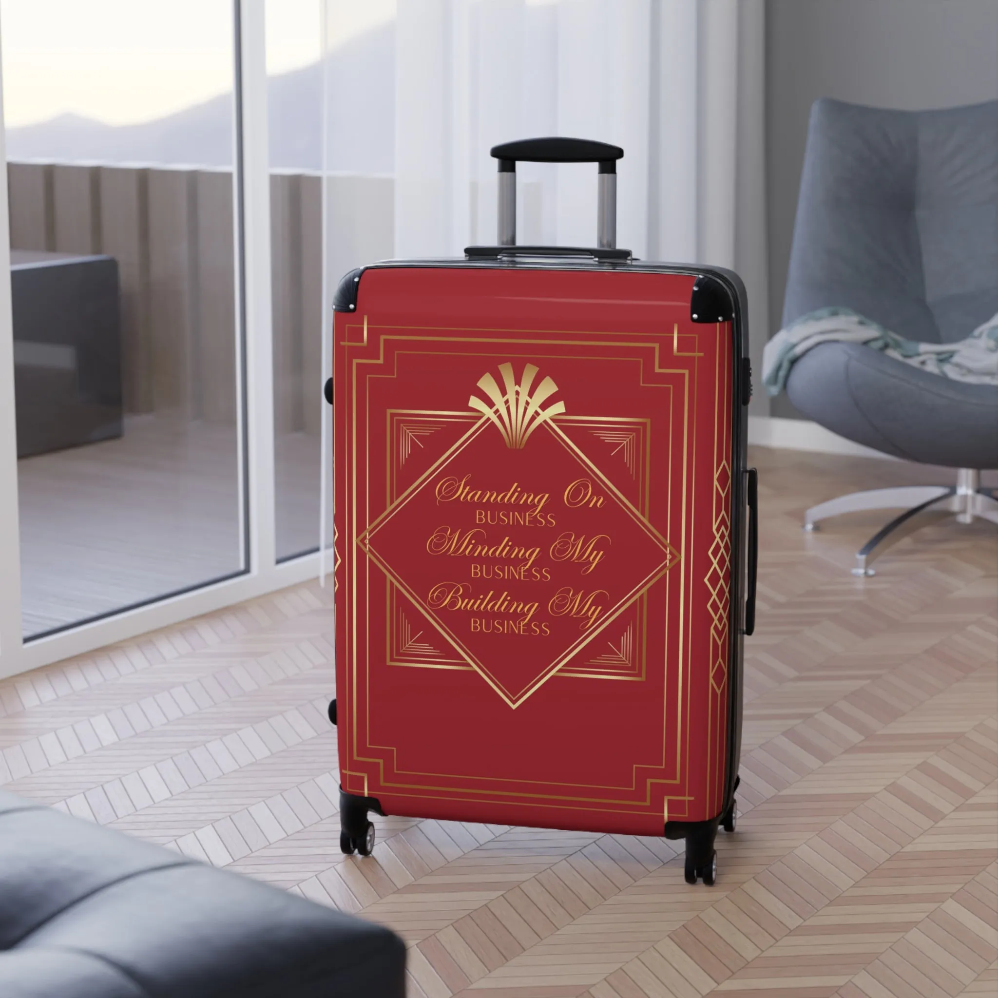 Business 2 (Red) Suitcase