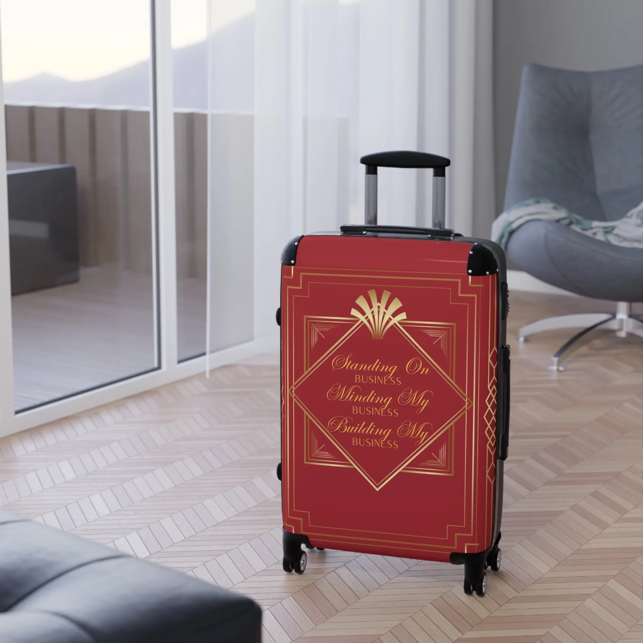 Business 2 (Red) Suitcase