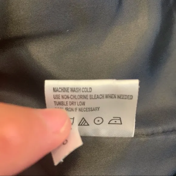 Calvin Klein Black Quilted Removable Hood Jacket