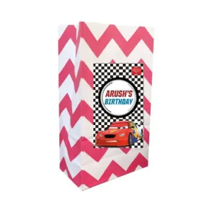 Cars Popcorn Bag - Pack of 10