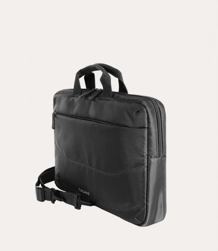 Cartella Sottile Tucano per Laptop fino a 13,3" e MacBook Pro 14" Idea Nero   Mouse in OMAGGIO
