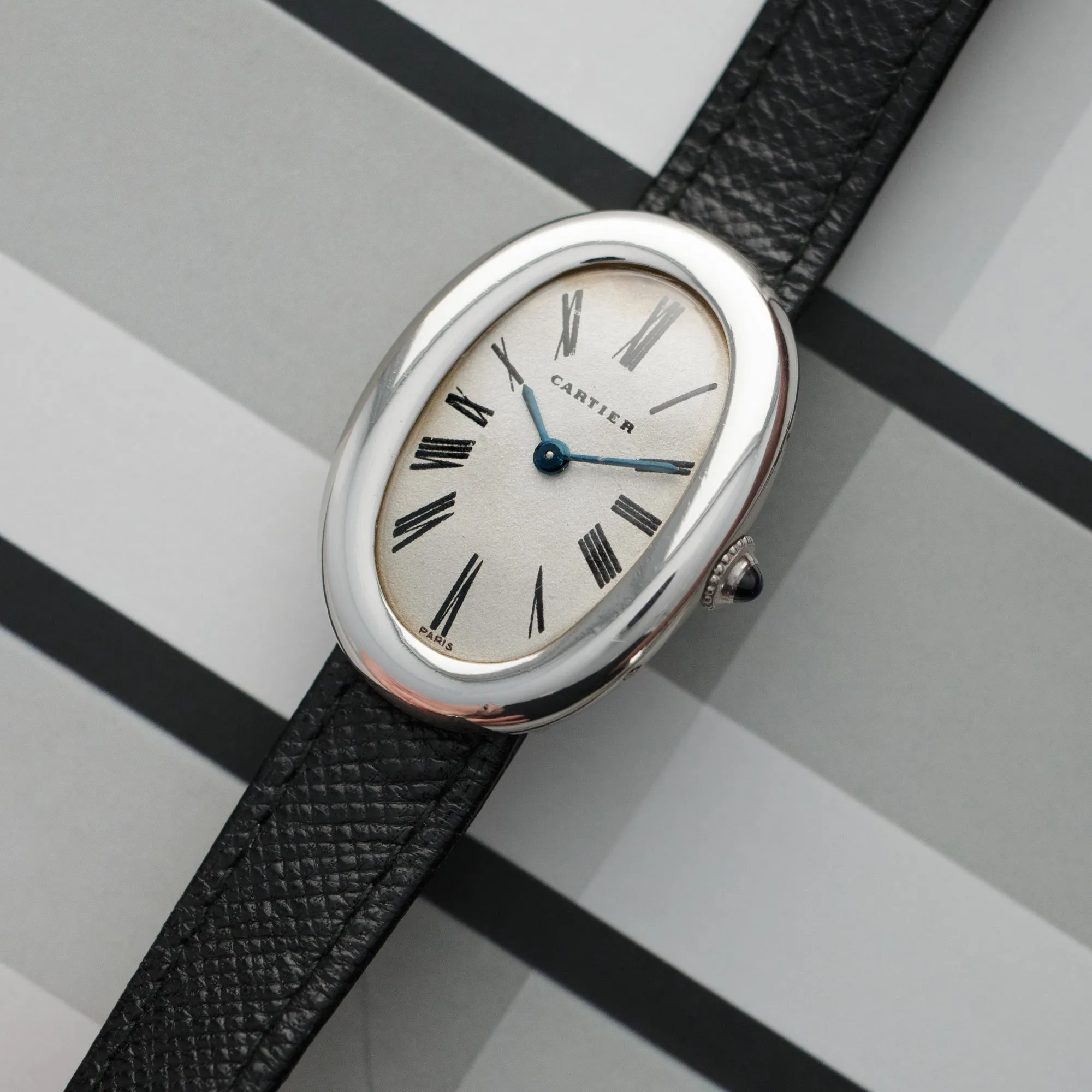 Cartier Platinum Baignoire Watch, 1960