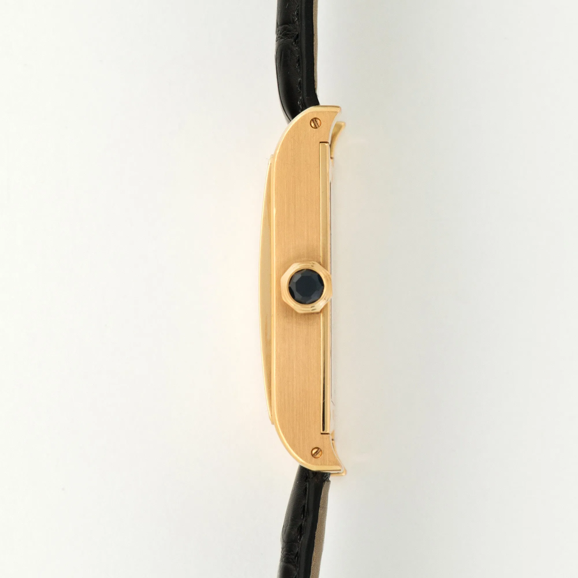 Cartier Rose Gold Tank A Vis Dual Time Watch Ref. W1537651