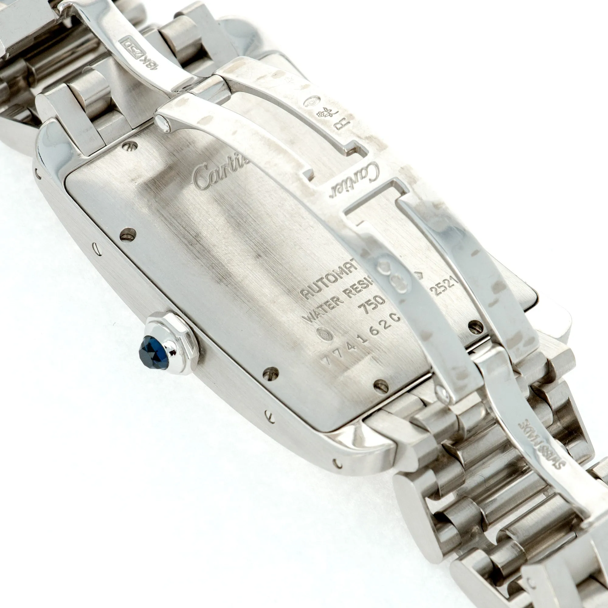 Cartier White Gold Tank Americaine XL Ref. 2521