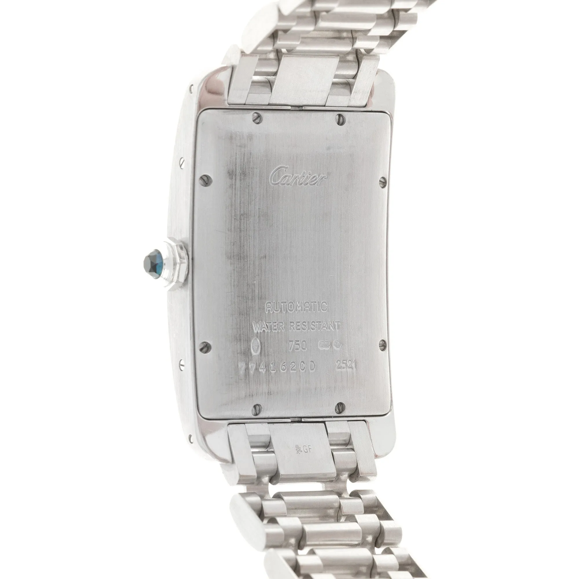 Cartier White Gold Tank Americaine XL Ref. 2521