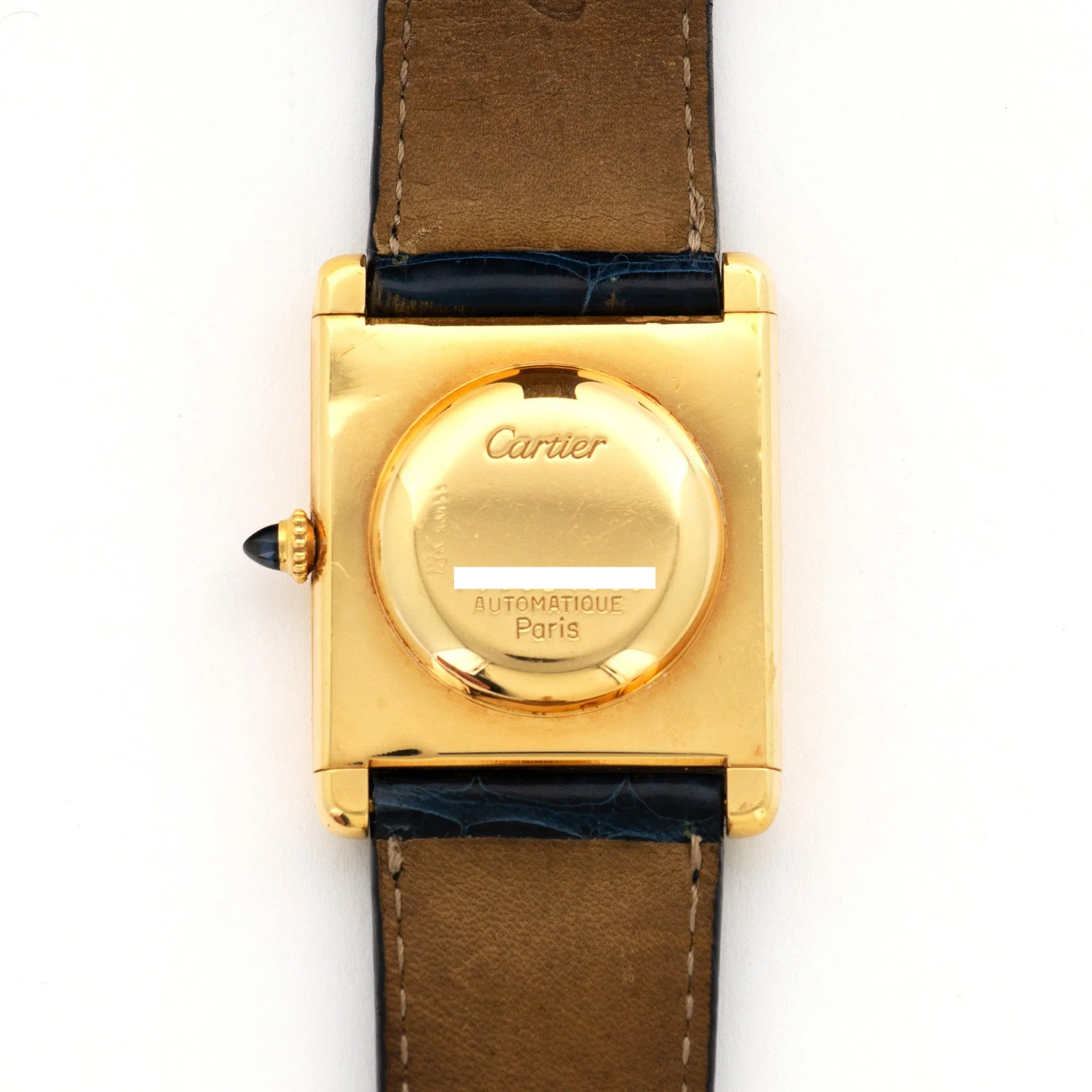 Cartier Yellow Gold Jumbo Tank Automatic Watch