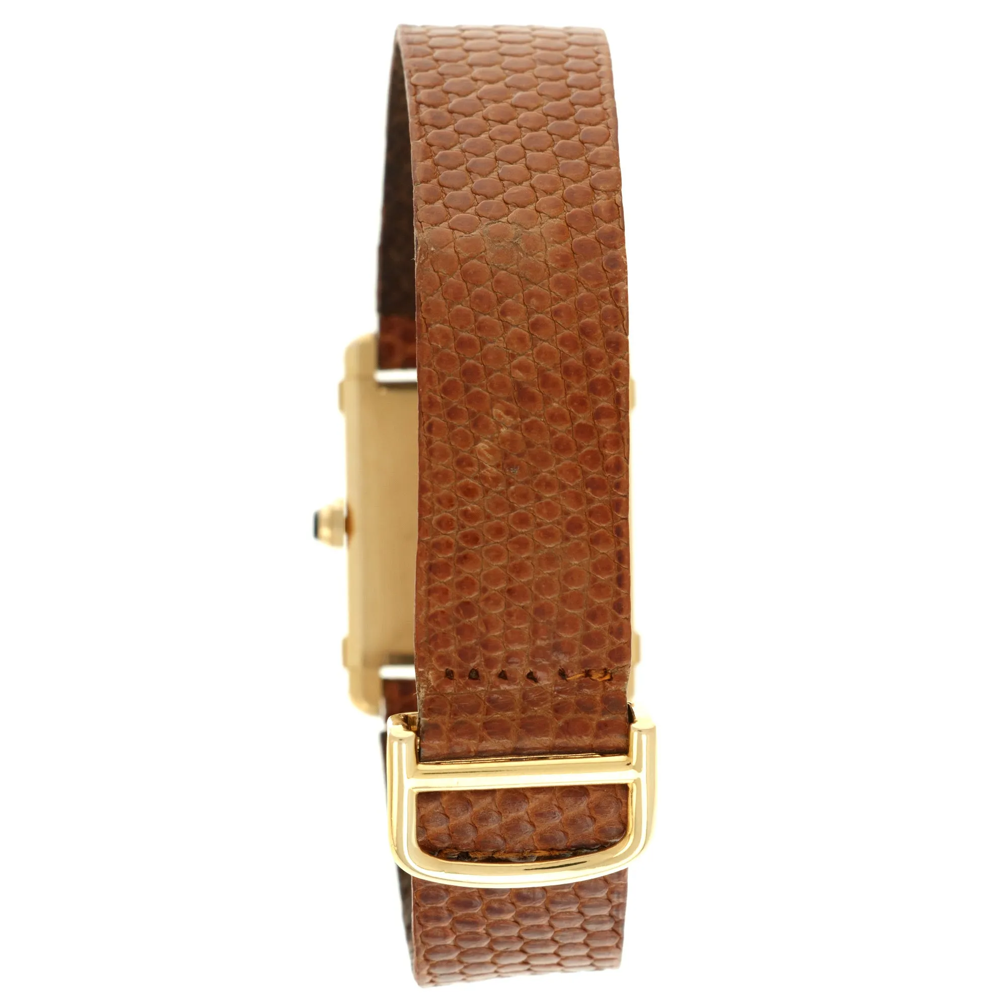 Cartier Yellow Gold Tank Chinoise Watch, 1970s