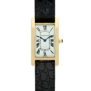Cartier Yellow Gold Tank Cintree