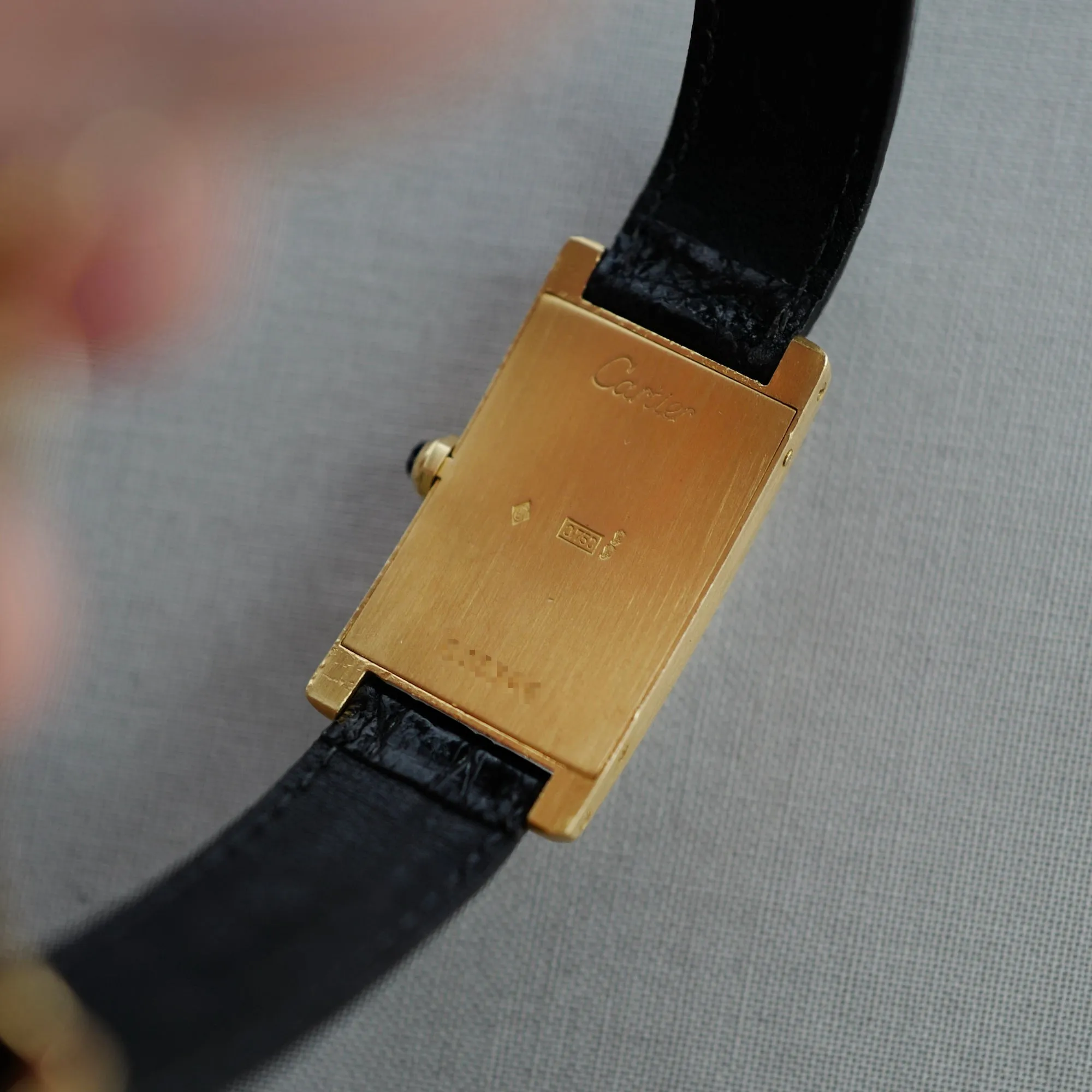 Cartier Yellow Gold Tank Cintree