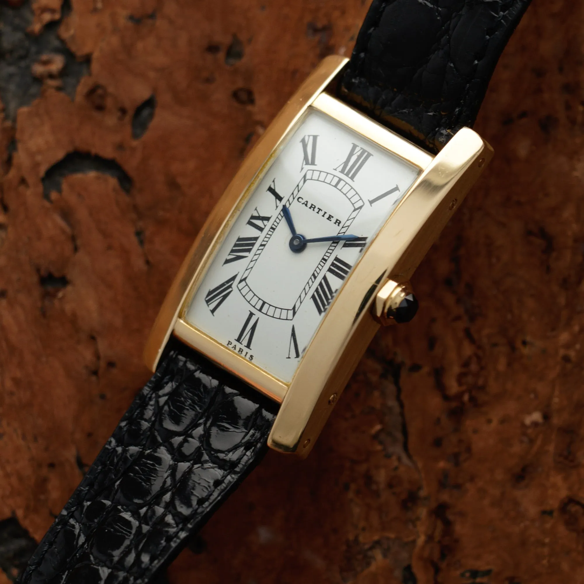 Cartier Yellow Gold Tank Cintree