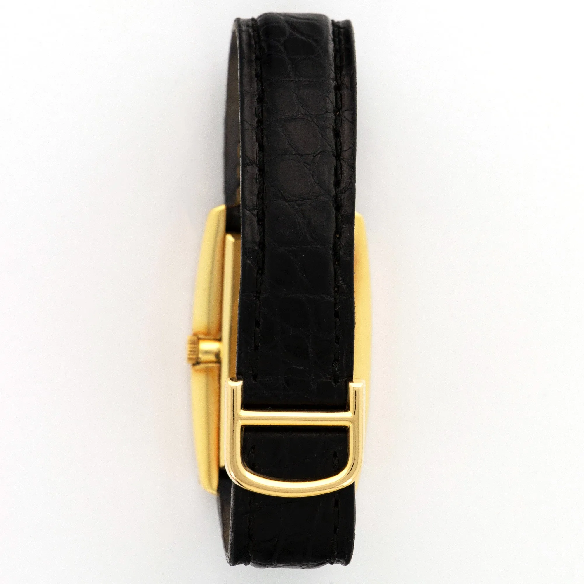 Cartier Yellow Gold Tank Diamond Watch