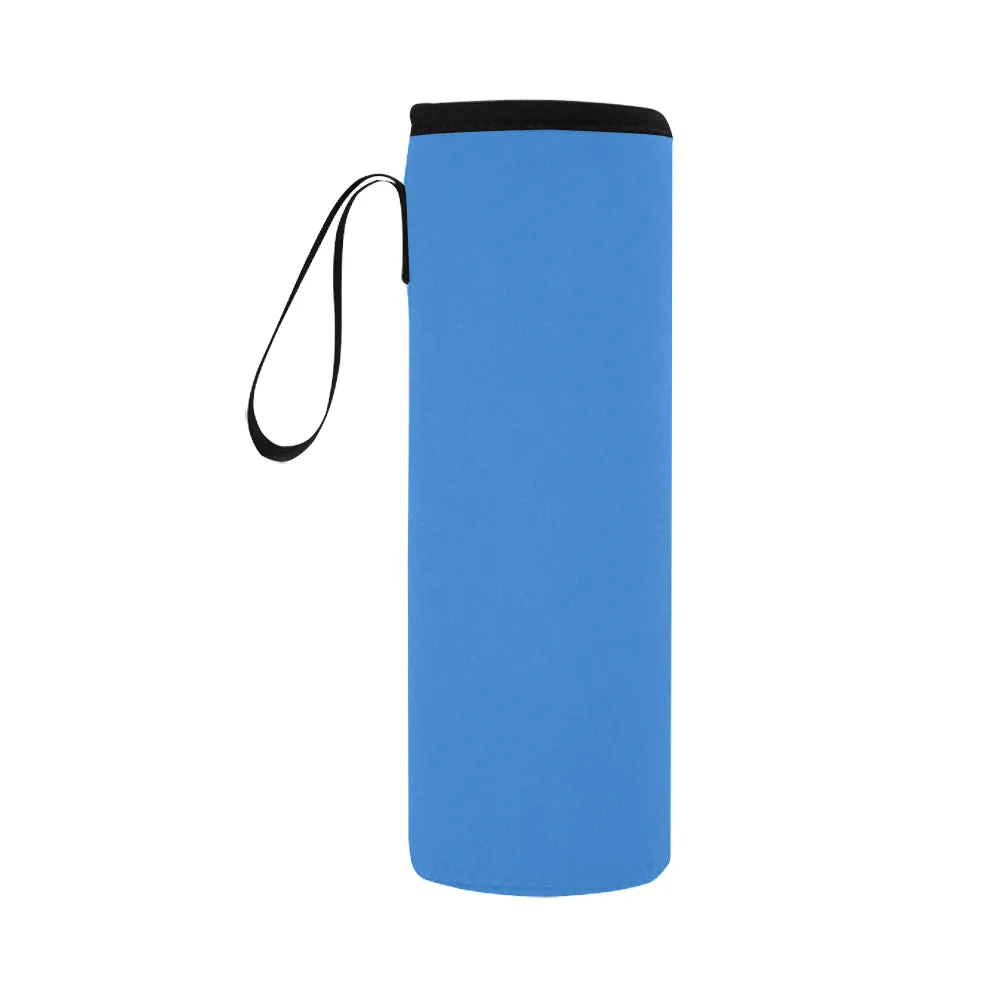 Cash Vision Large Neoprene Water Bottle Pouch - Blue