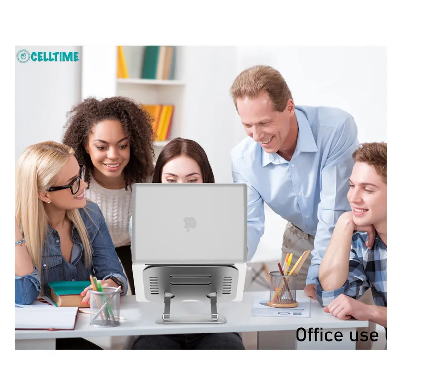 CellTime Ergonomic Height Angle Adjustable Cool Portable Laptop Stand