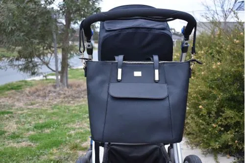 Charlie Nappy Bag - Black