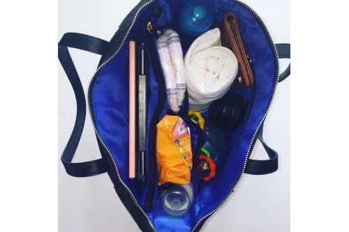 Charlie Nappy Bag - Black