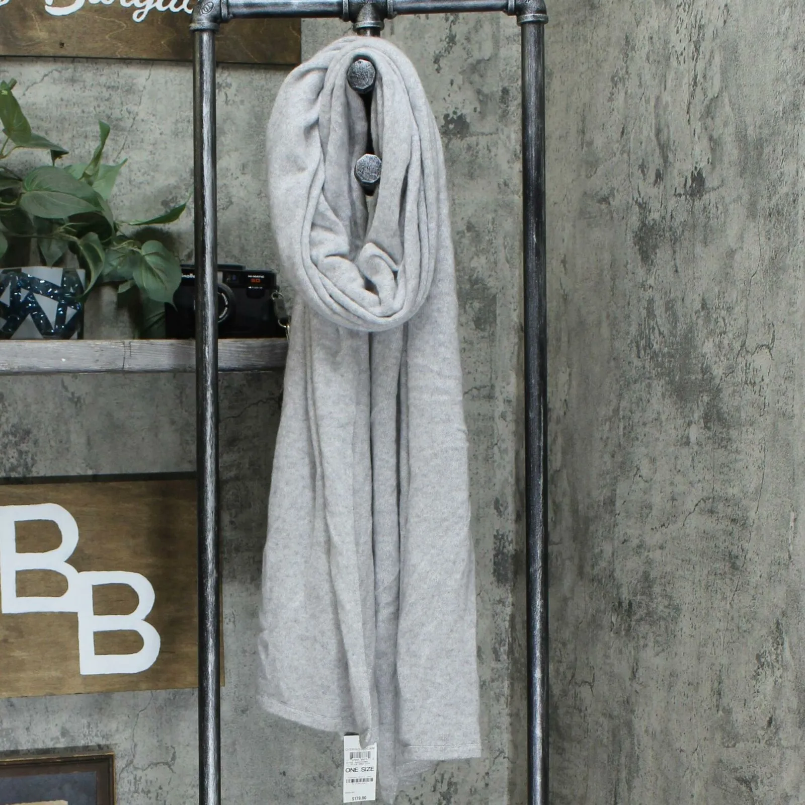Charter Club Women's Oversized Cashmere Wrap Scarf