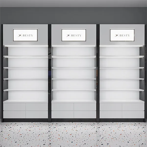CM014 Beauty Store Makeup Display Cabinet LED Light