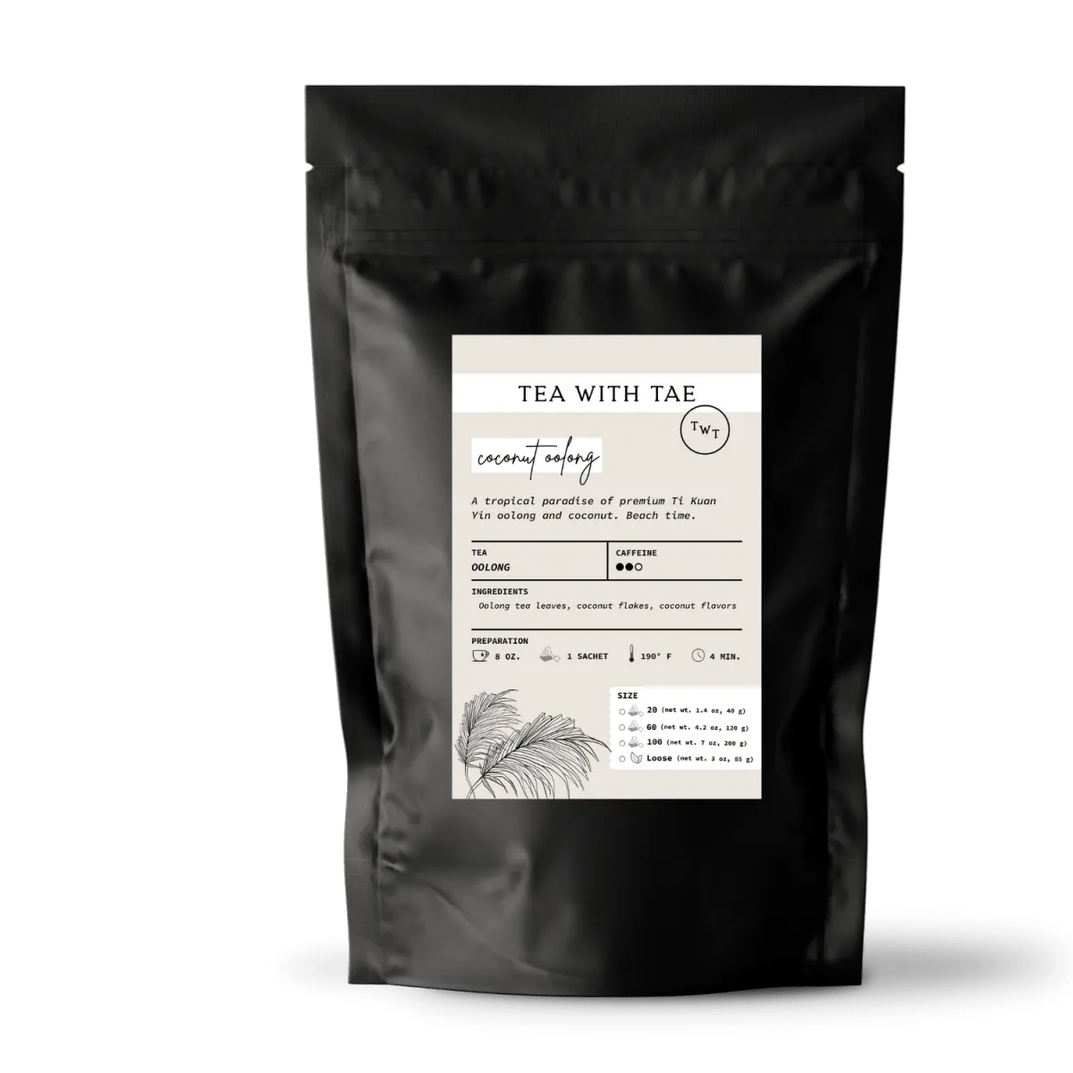 Coconut Oolong Pouch
