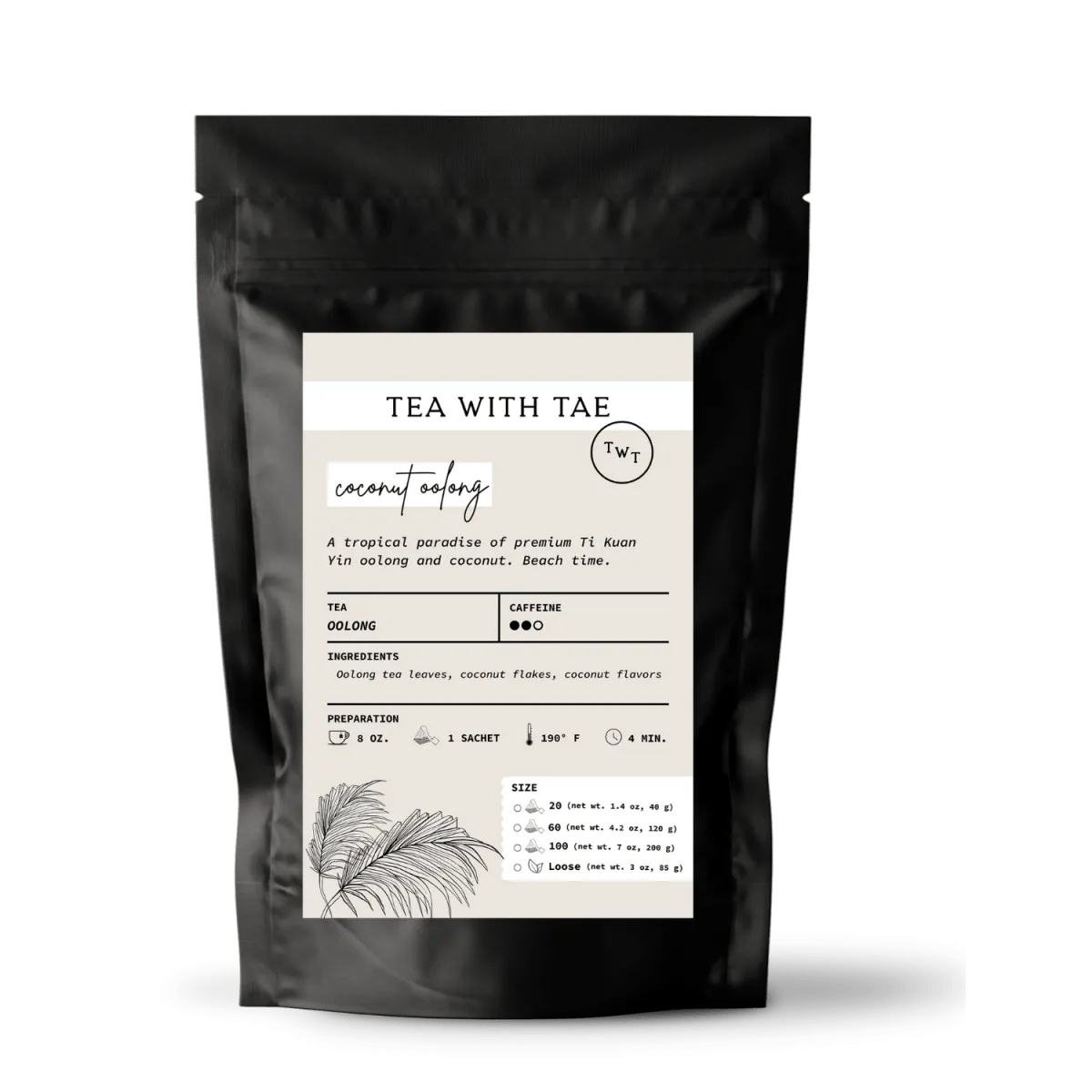 Coconut Oolong Pouch