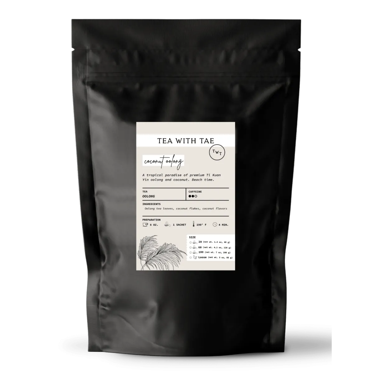 Coconut Oolong Pouch
