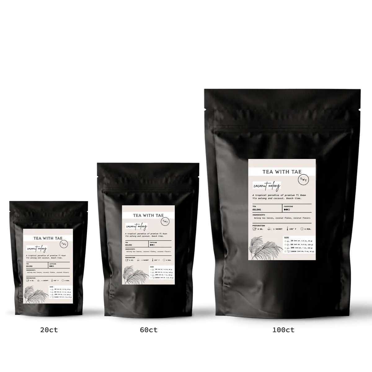 Coconut Oolong Pouch