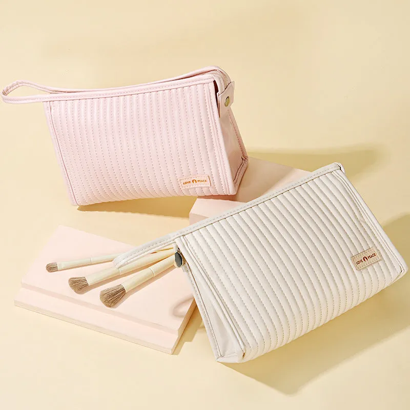 Collar Cake Candy Color Convenient Wash Cosmetic Bags