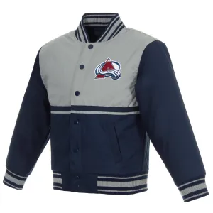 Colorado Avalanche Kids Poly-Twill Jacket