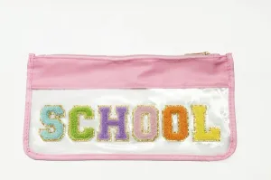 Colorful School Clear School Pouch
