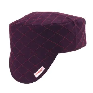Comeaux Caps Style 3000 Black Quilted Shop Cap, 8, BC-600-8