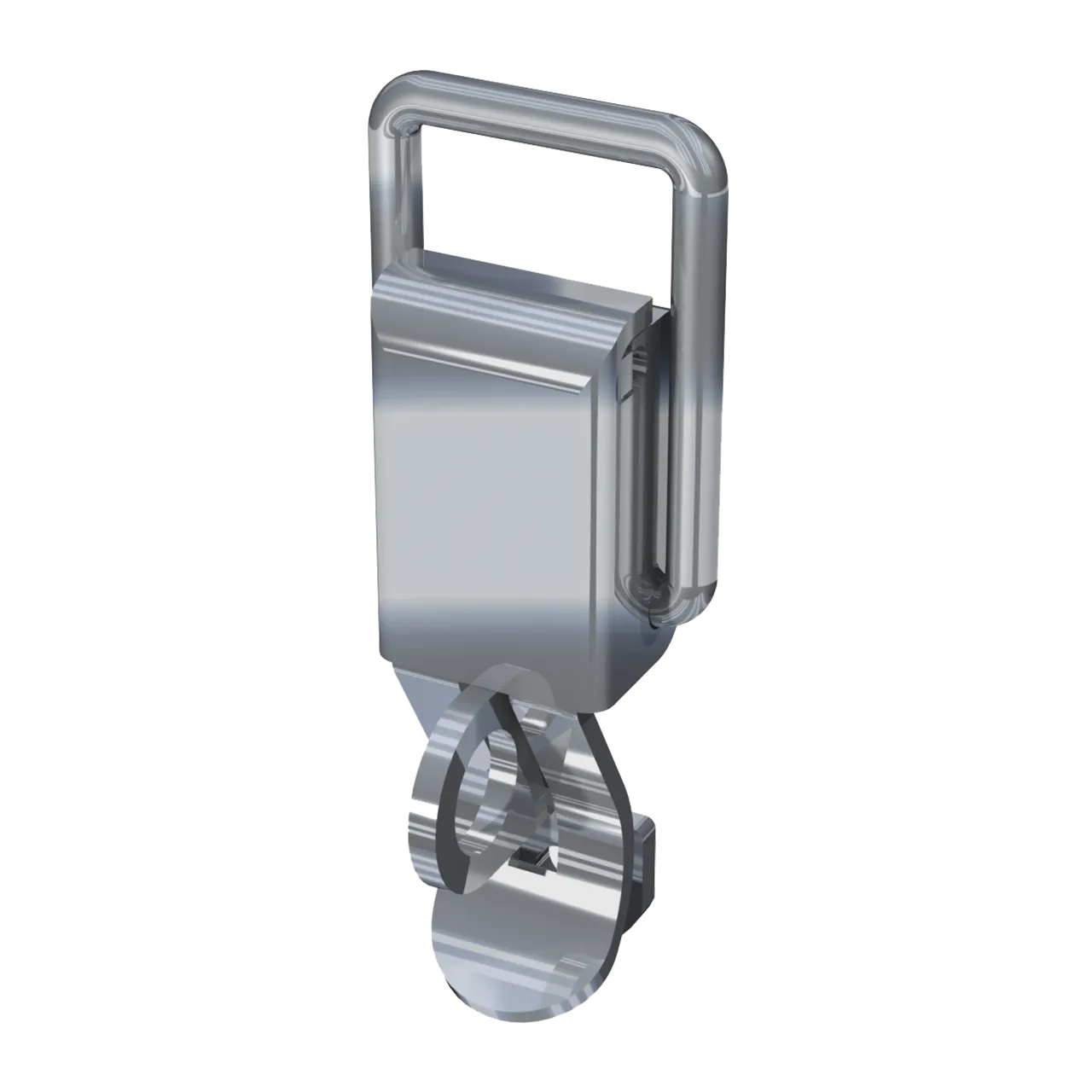 Compact Pad lockable Straight loop Drawlatch