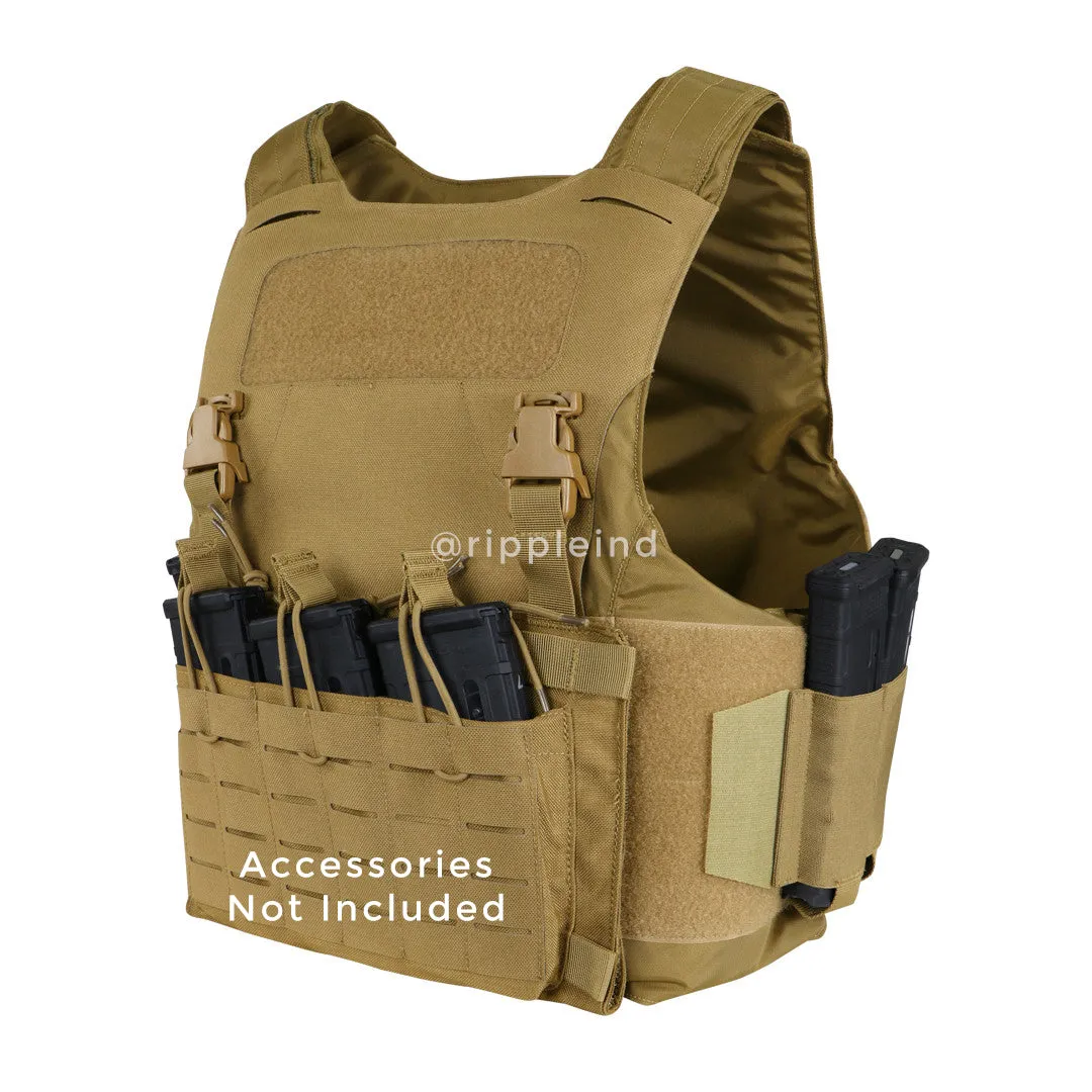 Condor - Black - VAS LCS Vanquish LT Plate Carrier