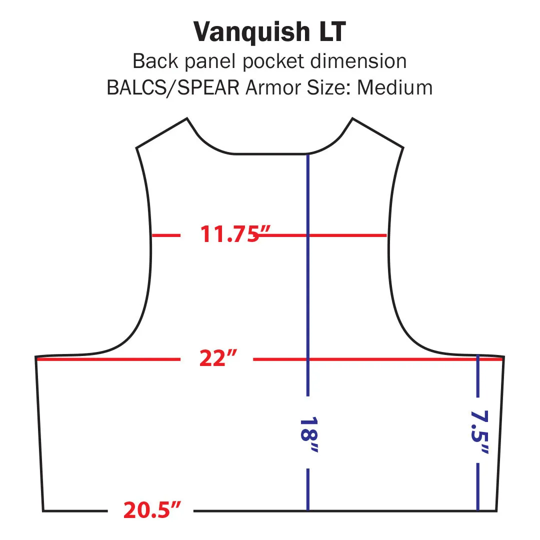 Condor - Black - VAS LCS Vanquish LT Plate Carrier