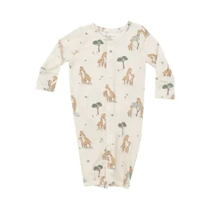 Convertible Gown - Giraffe Families NB