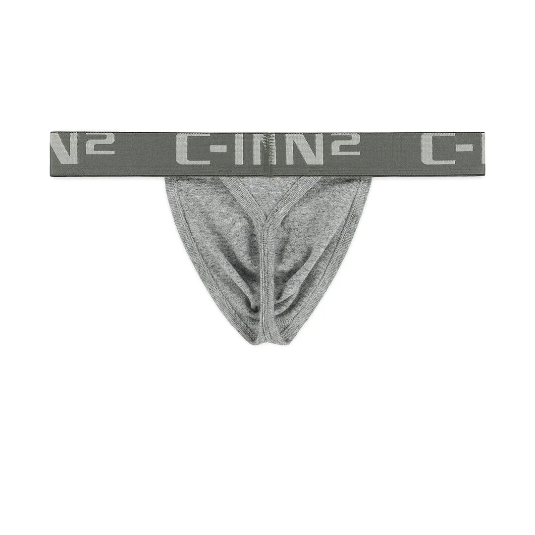 Core Classic Thong Grey Heather