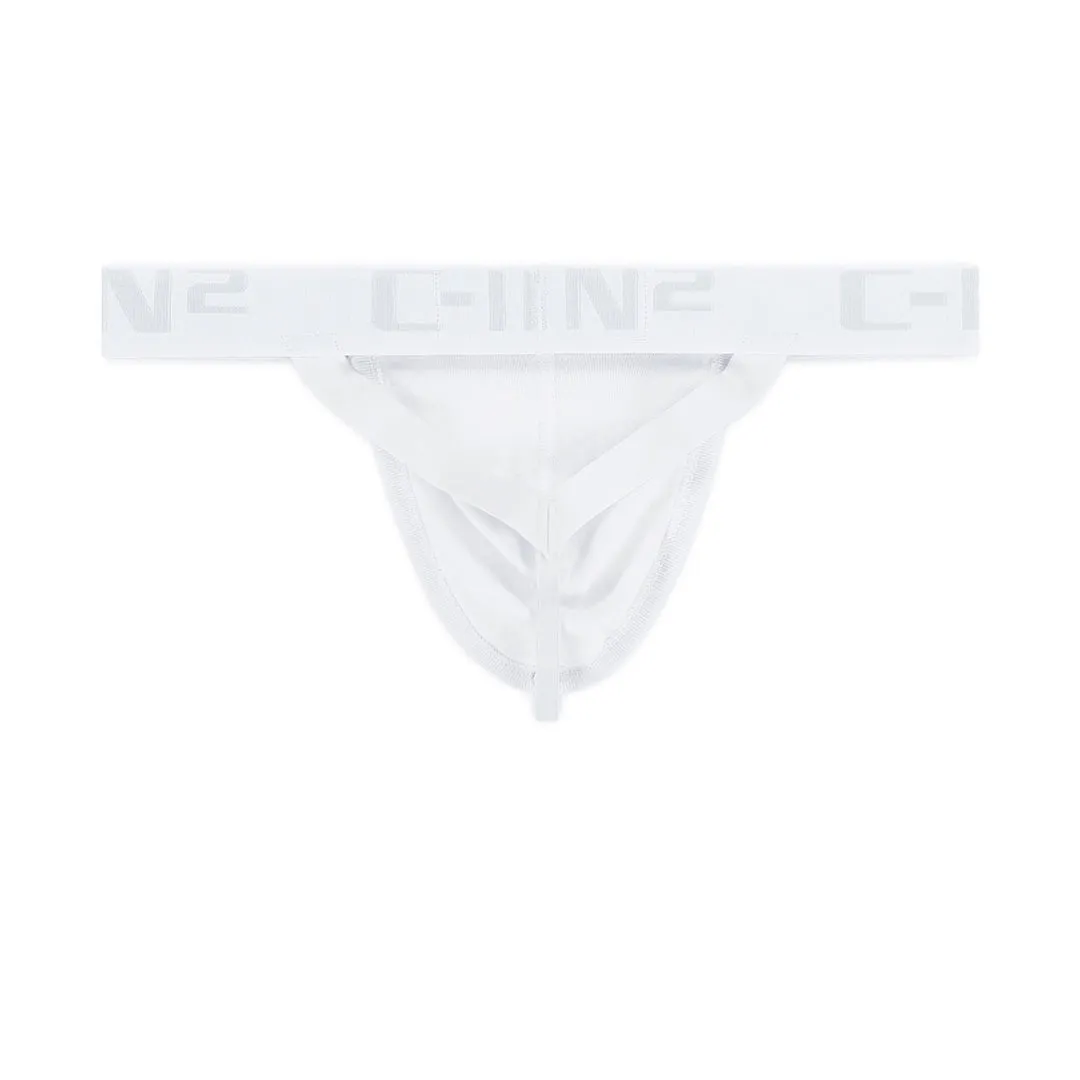 Core Y-Back Thong White